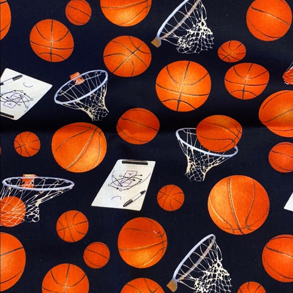 Cotton face mask, basket ball